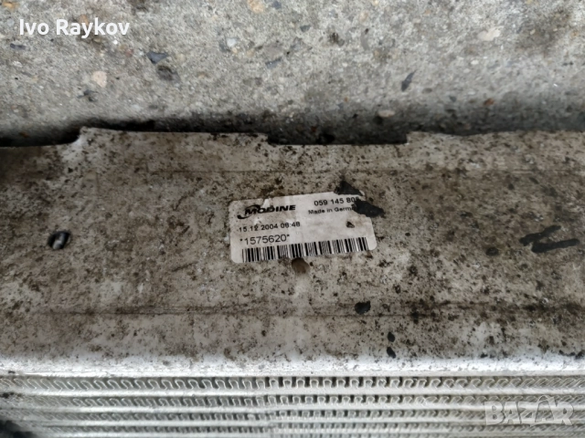 Въздушни охладители (интеркулери) · AUDI A4 B5 2.5 TDI , VW PASSAT B5 059145805., снимка 4 - Части - 52839645