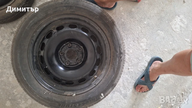 Желязна джанта за ауди/фолсксваген, снимка 3 - Гуми и джанти - 51177437