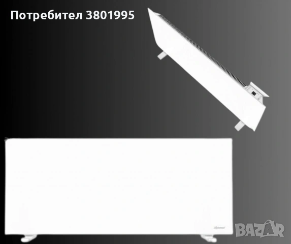 Печка конвекторна, 2000W, алум.нагревател, панелен, Wi-Fi, снимка 3 - Печки, фурни - 53466450
