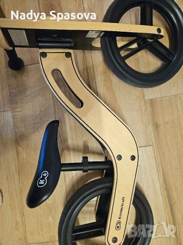 Колело за баланс KinderKraft UNIQ Natural, снимка 7 - Детски велосипеди, триколки и коли - 52699428