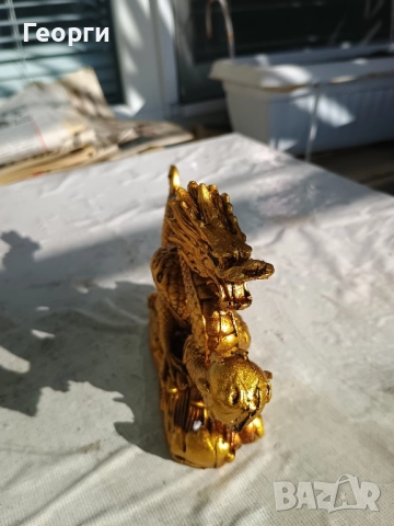 Статуетка дракон, снимка 5 - Статуетки - 52476499