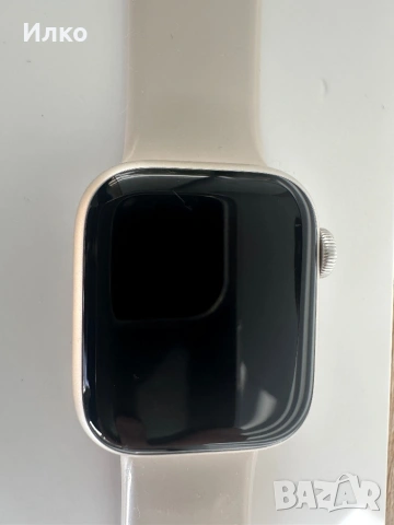 Apple Watch 8 series Starlight Aluminum Case, снимка 11 - Смарт гривни - 53833854