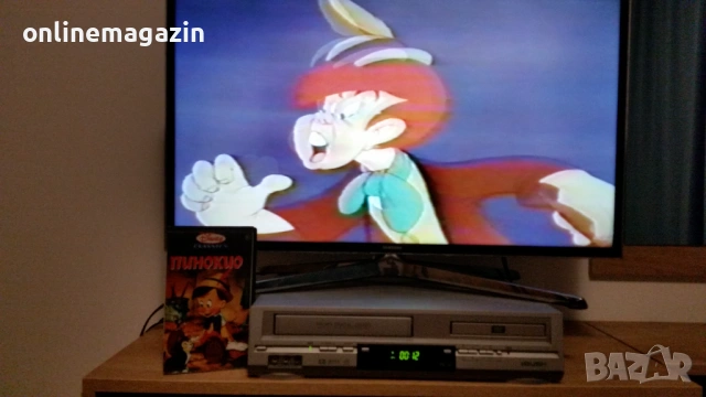 Видеокасета " Пинокио-Капитан Балу " VHS, снимка 12 - Други жанрове - 54083456