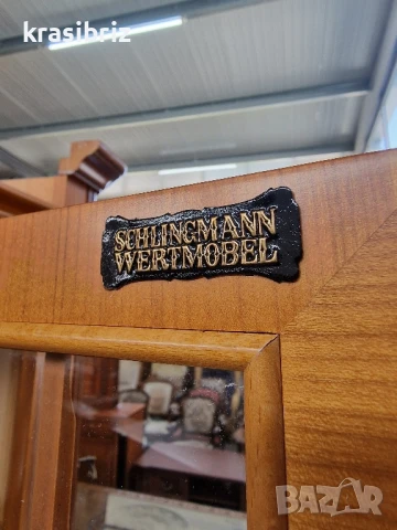 Масивна Ъглова Витрина -внос от Германия! , снимка 7 - Секции и витрини - 50640902