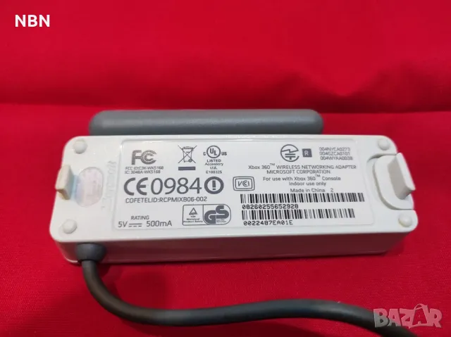 Wi-fi adapter за XBOX 360, снимка 2 - Xbox конзоли - 48601382