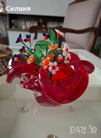  Купа Мурано, снимка 2 - Антикварни и старинни предмети - 54281878