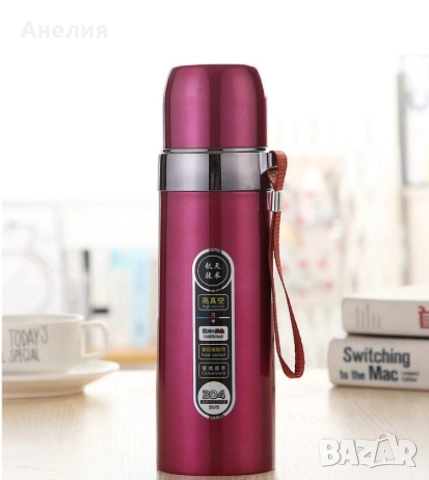 Термос от неръждаема стомана тип 304, подходящ и за бебешка храна. 500мл, снимка 2 - Други - 52908880