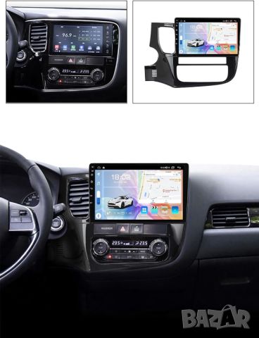 Мултимедия, за Mitsubishi Outlander 3, Двоен дин, Навигация, Андроид дисплей, плеър, екран, Android, снимка 5 - Аксесоари и консумативи - 42829669