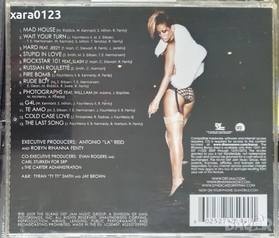Rihanna – Rated R, снимка 2 - CD дискове - 45448654