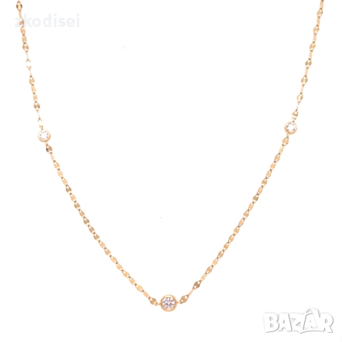 Златно колие 1,36гр. 44,0см. 14кр. проба:585 модел:34519-1