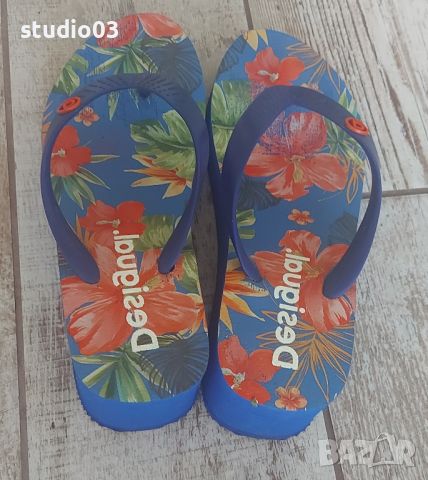  Дамски чехли Desigual , снимка 3 - Джапанки - 45206991