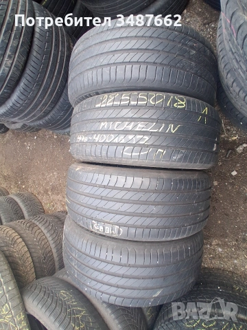 225 50 18 MICHELIN 4броя летни дот 2023г 