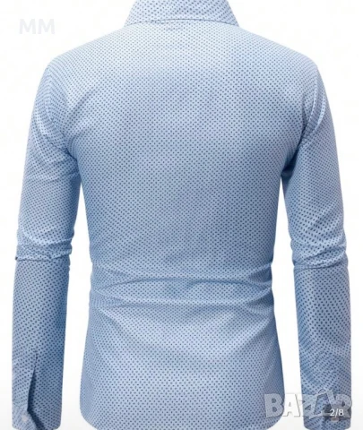 Мъжки ризи Л размер, снимка 5 - Ризи - 50657930