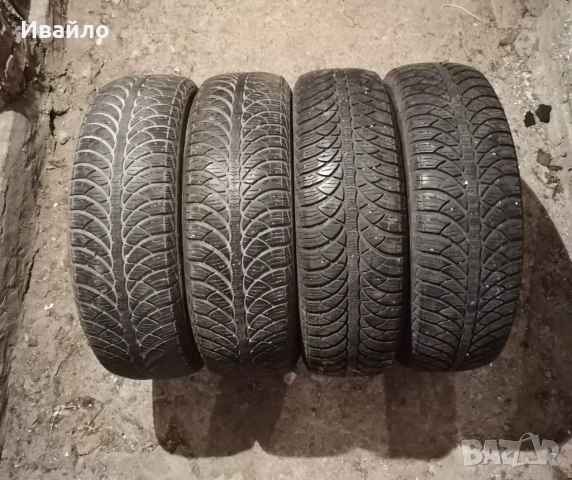 Продавам 4 броя Зимни гуми 185.65.15 на 1 сезон дот 2021 Fulda 