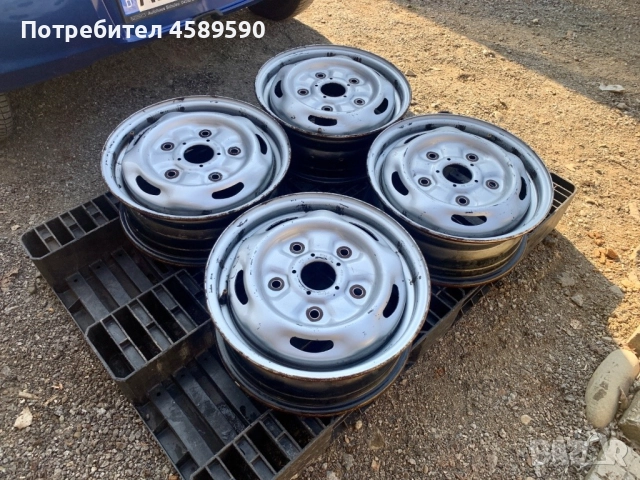 4бр.Оригинални железни джанти 15цола 5x160 за Ford Transit(2000-2024), снимка 8 - Гуми и джанти - 51808329