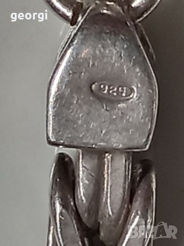масивен сребърен синджир , снимка 6 - Колиета, медальони, синджири - 45159630