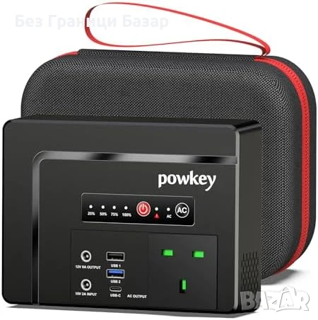Нова Преносима Станция Power Bank 97.68Wh 100W AC/USB-C/12V За Къмпинг