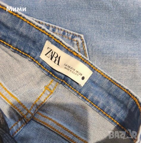 Дамски лот дънки"Zara" С/М размер , снимка 5 - Комплекти - 53402167