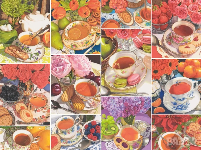 Ravensburger Teatime Пъзел 750 Части, Големи Елементи Softclick Технология пъзел за Деца и Възрастни, снимка 2 - Игри и пъзели - 53763810