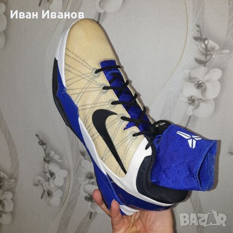  Nike Zoom Kobe 7 Supreme 'Concord номер  47,5-48 -48,5 оригинални маратонки , снимка 2 - Маратонки - 45408633