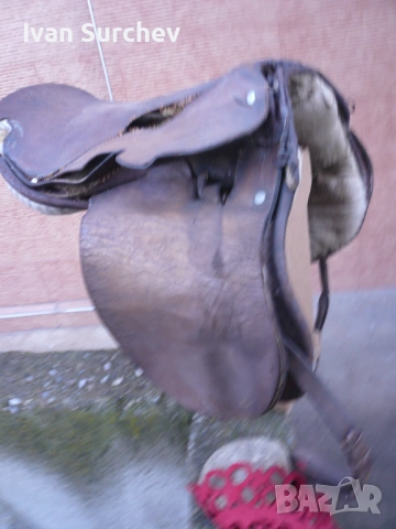 СТАРО СЕДЛО ОТ ПЕТДЕСТТЕ ГОДИНИ, снимка 11 - Други животни - 53256267