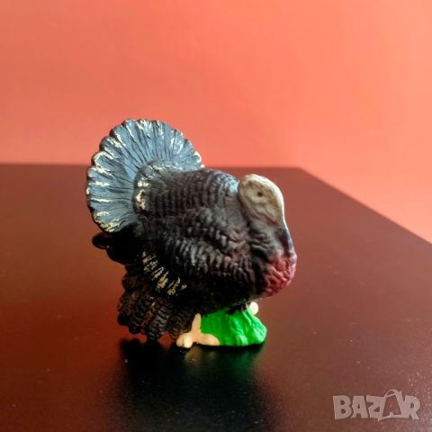 Колекционерска фигурка Schleich Turkey Tom 13105 1988, снимка 4 - Колекции - 45928061