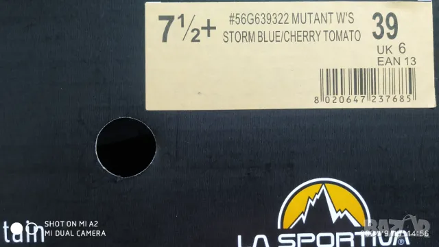 La Sportiva Mutant W Storm Blue /Cherry Tomato , снимка 12 - Маратонки - 47229349