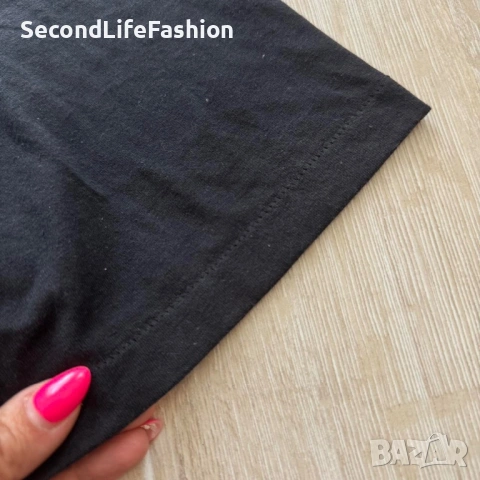 Винтидж тениска произведена в САЩ. Тениска с единичен шев 90-те надпис „Н, снимка 5 - Тениски - 53134842