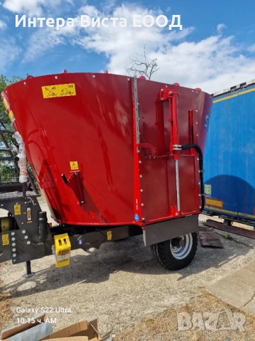  Вертикален миксер 8 м3  - Италия, снимка 10 - Селскостопанска техника - 50504437