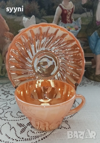 Сервиз за чай и кафе от Anchor Hocking. Ретро чар за вашия дом ., снимка 10 - Сервизи - 51596207