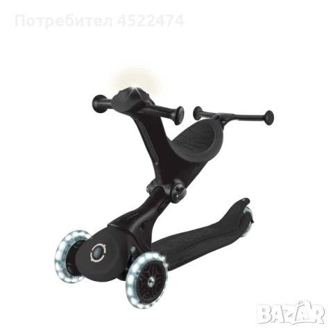 Тротинетка 5 в 1 GLOBBER GO UP DELUXE LIGHTS 360°, снимка 6 - Други - 51758581
