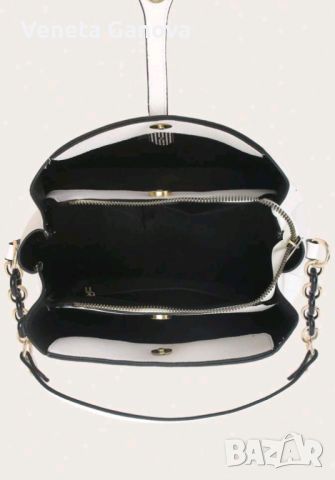 Стилна дамска чанта от екокожа за ръка или рамо, снимка 4 - Чанти - 45807938