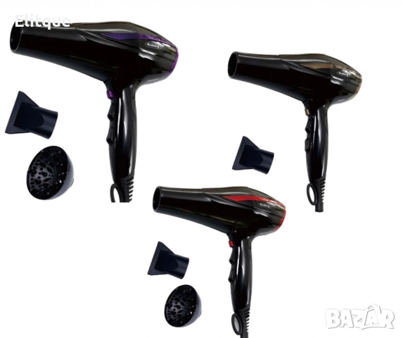 Сешоар с дифузер, 2200W, 2 скорости, 3 нива, Cool shot