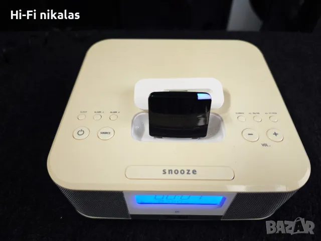 радио часовник безжична колонка Bluetooth TEUFEU iTeufel clock , снимка 2 - Bluetooth тонколони - 50251908