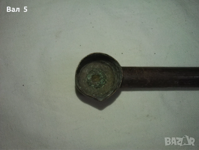 Много стар дозатор , мярка за барут Царство България, снимка 4 - Антикварни и старинни предмети - 52157707