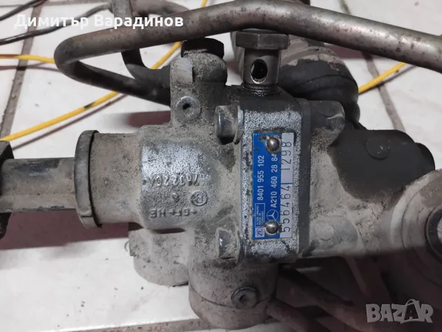 кормилна рейка мерцедес Е класа W210 S210 1995 2003 mercedes E-class, снимка 4 - Части - 50421227