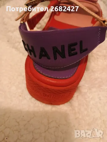 CHANEL сандали , снимка 4 - Сандали - 49274976