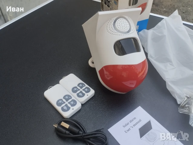 Външна соларна аларма , снимка 4 - Друга електроника - 50593192