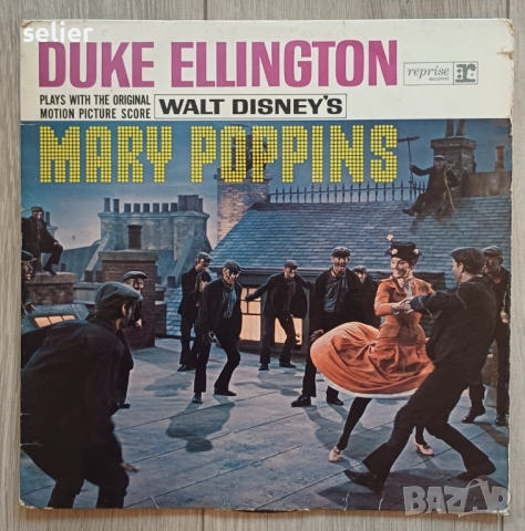 Duke Ellington ‎– Plays With The Original Motion Picture Score Mary Poppins Издание 🇬🇧 UK 1964г -П