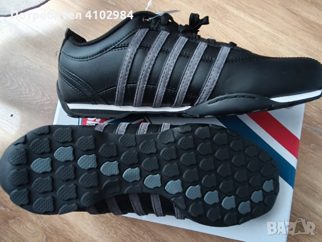 К-Swiss N42-42,5 естествена кожа, снимка 3 - Спортни обувки - 53972804