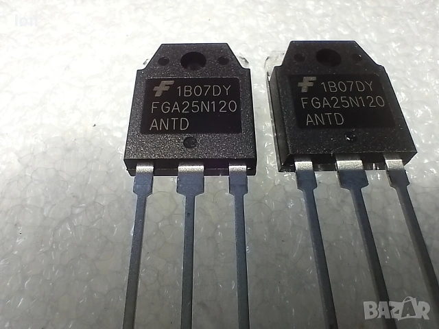 IGBT транзистори - няколко десетки вида на склад