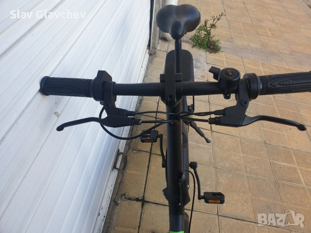 Нов Електрически сгъваем велосипед EMO BIKE 14"цола , снимка 4 - Велосипеди - 53829967