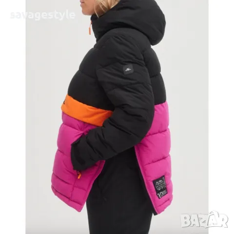 Дамско зимно яке ONEILL O'riginals Puffy Anorak Jacket Black/Pink W, снимка 3 - Якета - 47758512