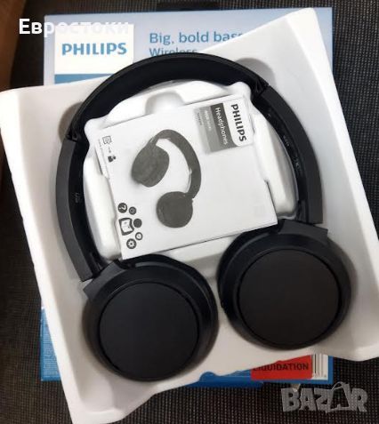 Безжични слушалки Philips 4000 series TAH4205 с микрофон, цвят: черно. Витринен продукт , снимка 7 - Слушалки и портативни колонки - 46230665