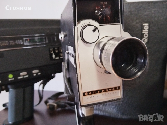 Кинокамери 8mm Sankyo, Rollei, Bell & Howell , снимка 2 - Камери - 38807665