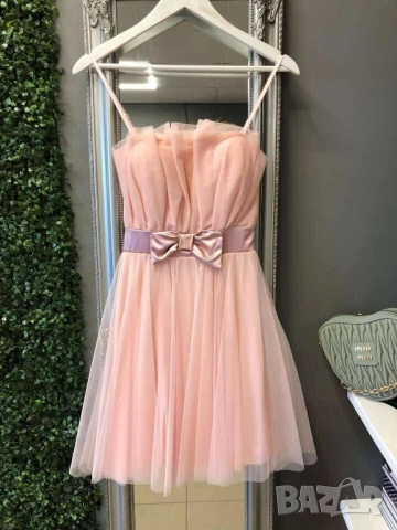 🎀Къси кукленски роклички с панделки  