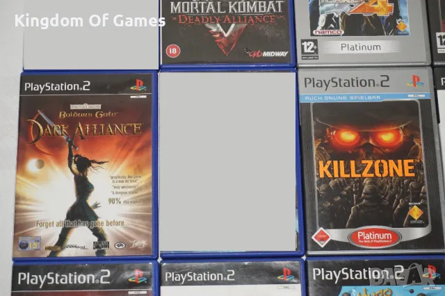 Игри за PS2 Mortal Kombat Deadly Alliance/Tekken 4/Extermination/Baldur's Gate/Killzone, снимка 4 - Игри за PlayStation - 46901204