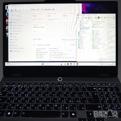 Lenovo LOQ 15 Gen 9/144Hz/Ryzen 5 7235HS/RTX 3060 6GB/24GB DDR5/1TB NVMe, снимка 9 - Лаптопи за игри - 54225206