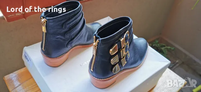 Оригинални маркови дамски ботуши / боти LOEFFLER RANDALL - 36 номер, снимка 3 - Дамски боти - 49993030