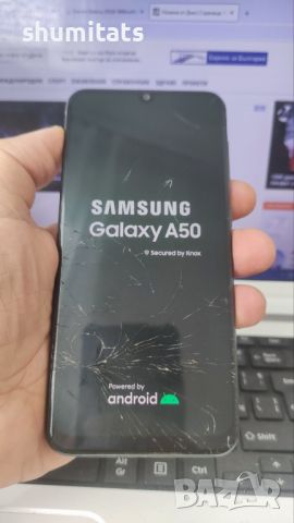 Samsung A50 4gb/128gb пукнато стъкло, снимка 4 - Samsung - 45096050